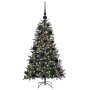Árbol de Navidad artificial con 150 LED Verde 68 x 68 x 120 cm