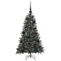 Árbol de Navidad artificial con 150 LED Verde 68 x 68 x 120 cm