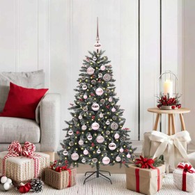 Árbol de Navidad artificial con 150 LED Verde 68 x 68 x 120 cm