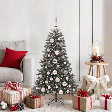 Árbol de Navidad artificial con 150 LED Verde 68 x 68 x 120 cm
