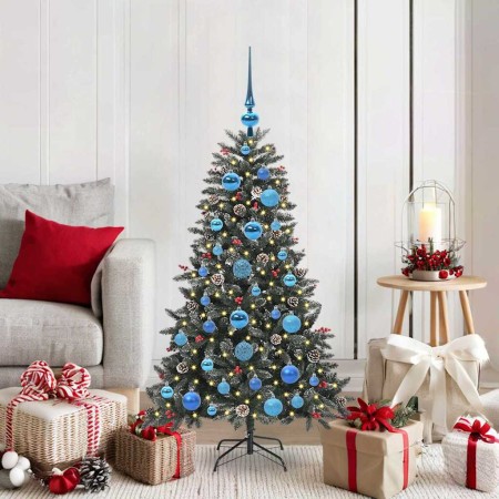 Árbol de Navidad artificial con 150 LED Verde 68 x 68 x 120 cm