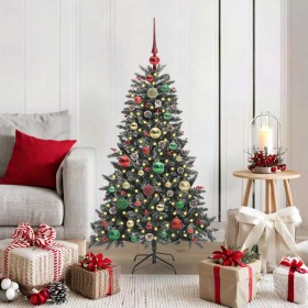 Árbol de Navidad artificial con 150 LED Verde 68 x 68 x 120 cm