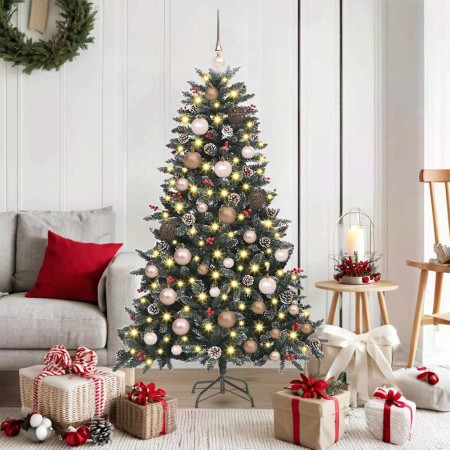 Árbol de Navidad artificial Verde 83.5 x 83.5 x 150 cm