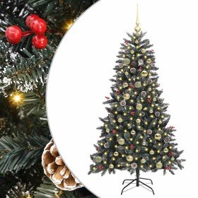 Árbol de Navidad artificial Verde 83.5 x 83.5 x 150 cm