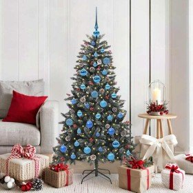 Árbol de Navidad artificial Verde 83.5 x 83.5 x 150 cm