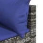 Garten-Ecksofas mit Kissen, 2 Stück, graues synthetisches Rattan von vidaXL, Outdoor-Sofas - Ref: Foro24-319842, Preis: 130,4...