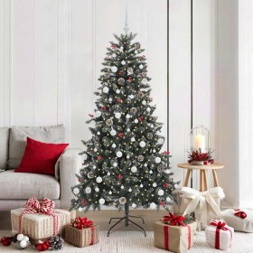 Árbol de Navidad artificial con 300 LED Verde 99 x 99 x 180 cm
