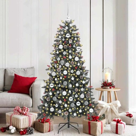 Árbol de Navidad artificial con 300 LED Verde 99 x 99 x 180 cm