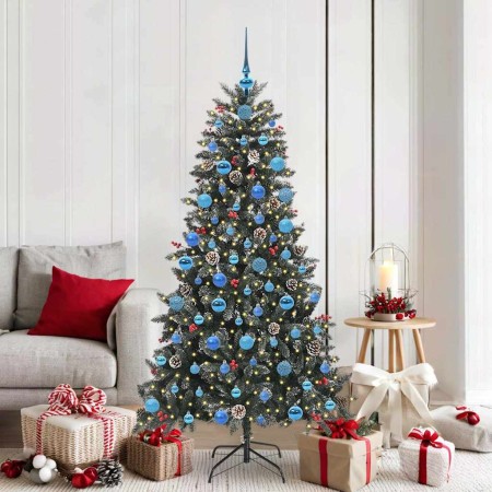 Árbol de Navidad artificial con 300 LED Verde 99 x 99 x 180 cm