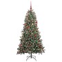 Árbol de Navidad artificial con 300 LED Verde 99 x 99 x 180 cm