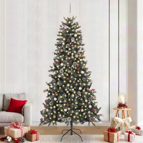 Árbol de Navidad artificial Verde 129.5 x 129.5 x 240 cm