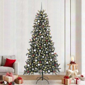Árbol de Navidad artificial Verde 129.5 x 129.5 x 240 cm