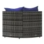 Garten-Ecksofas mit Kissen, 2 Stück, graues synthetisches Rattan von vidaXL, Outdoor-Sofas - Ref: Foro24-319854, Preis: 114,0...