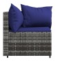 Garten-Ecksofas mit Kissen, 2 Stück, graues synthetisches Rattan von vidaXL, Outdoor-Sofas - Ref: Foro24-319854, Preis: 114,9...