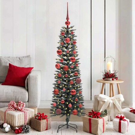 Árbol de Navidad artificial con 150 LED Verde 43 x 43 x 150 cm