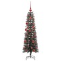 Árbol de Navidad artificial con 150 LED Verde 43 x 43 x 150 cm