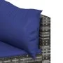 Garden corner sofas with cushions 2 pcs gray synthetic rattan by vidaXL, Outdoor sofas - Ref: Foro24-319854, Price: 114,05 €,...