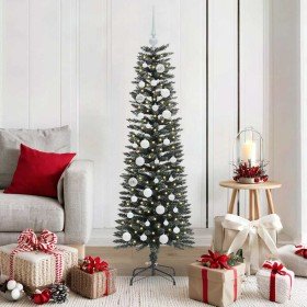 Árbol de Navidad artificial con 150 LED Verde 43 x 43 x 150 cm