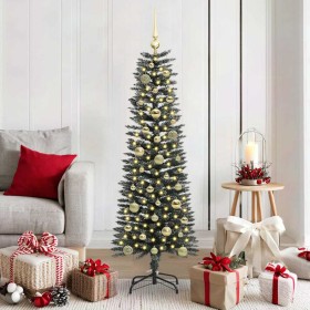 Árbol de Navidad artificial con 150 LED Verde 43 x 43 x 150 cm