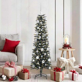 Árbol de Navidad artificial con 150 LED Verde 43 x 43 x 150 cm