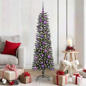 Árbol de Navidad artificial con 150 LED Verde 43 x 43 x 150 cm