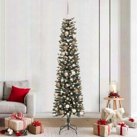 Árbol de Navidad artificial con 300 LED Verde 58 x 58 x 210 cm