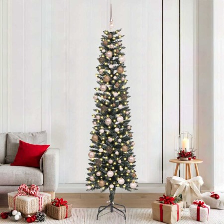 Árbol de Navidad artificial con 300 LED Verde 58 x 58 x 210 cm