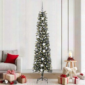 Árbol de Navidad artificial con 300 LED Verde 58 x 58 x 210 cm