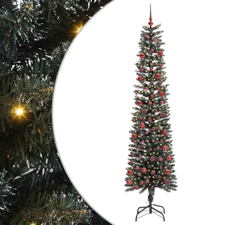 Árbol de Navidad artificial con 300 LED Verde 58 x 58 x 210 cm