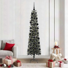 Árbol de Navidad artificial con 300 LED Verde 58 x 58 x 210 cm