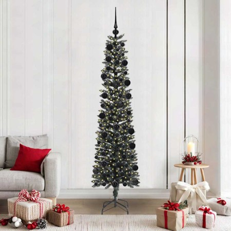 Árbol de Navidad artificial con 300 LED Verde 58 x 58 x 210 cm