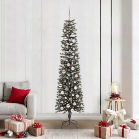 Árbol de Navidad artificial con 300 LED Verde 58 x 58 x 210 cm