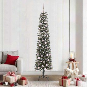 Árbol de Navidad artificial con 300 LED Verde 58 x 58 x 210 cm