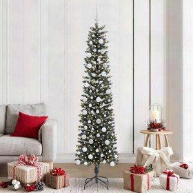 Árbol de Navidad artificial con 300 LED Verde 58 x 58 x 210 cm