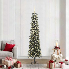 Árbol de Navidad artificial con 300 LED Verde 58 x 58 x 210 cm