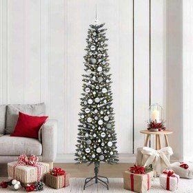 Árbol de Navidad artificial con 300 LED Verde 58 x 58 x 210 cm