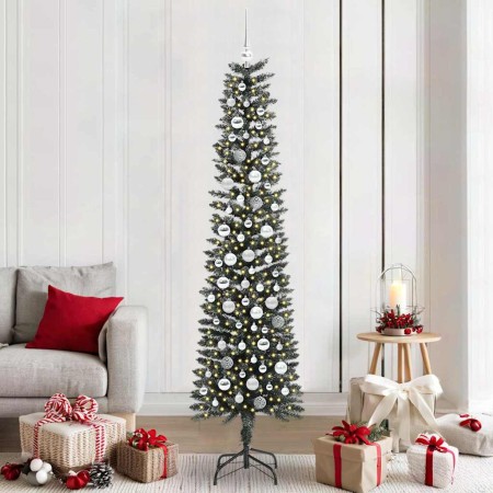 Árbol de Navidad artificial con 300 LED Verde 58 x 58 x 210 cm