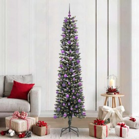 Árbol de Navidad artificial con 300 LED Verde 58 x 58 x 210 cm
