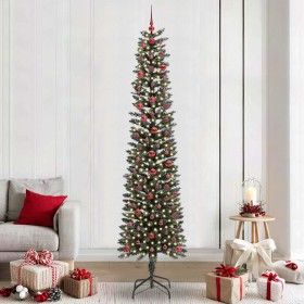 Árbol de Navidad artificial con 300 LED Verde 58 x 58 x 240 cm