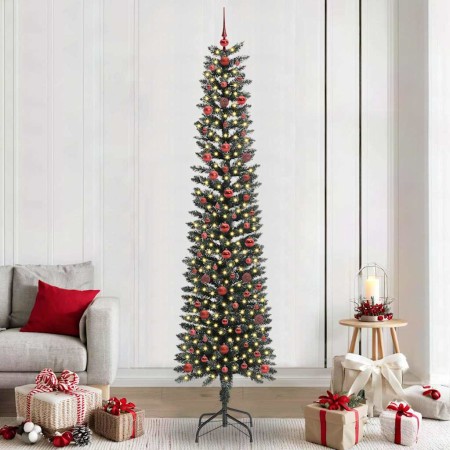 Árbol de Navidad artificial con 300 LED Verde 58 x 58 x 240 cm