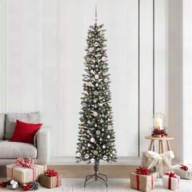 Árbol de Navidad artificial con 300 LED Verde 58 x 58 x 240 cm