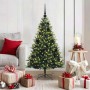 Árbol de Navidad Artificial Plegable 150 LEDs Verde 120 cm