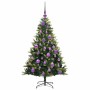 Árbol de Navidad Artificial Articulado 150 LEDs Verde 120 cm