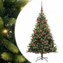 Árbol de Navidad Artificial Articulado 150 LEDs Verde 150 cm
