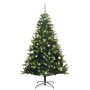 Árbol de Navidad Artificial Articulado 150 LEDs Verde 150 cm