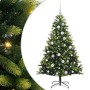 Árbol de Navidad Artificial Articulado 150 LEDs Verde 150 cm