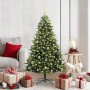 Árbol de Navidad Artificial Articulado 150 LEDs Verde 150 cm