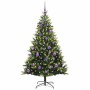 Árbol de Navidad Artificial Articulado 150 LEDs Verde 150 cm
