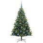 Árbol de Navidad Artificial Articulado 150 LEDs Verde 150 cm
