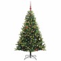 Árbol de Navidad Artificial Articulado 150 LEDs Verde 150 cm